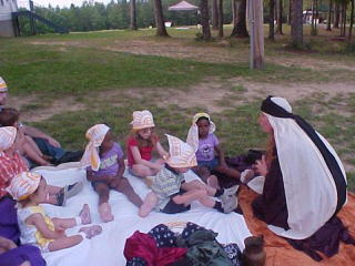 Scene from 2006 Vacation Bible School.